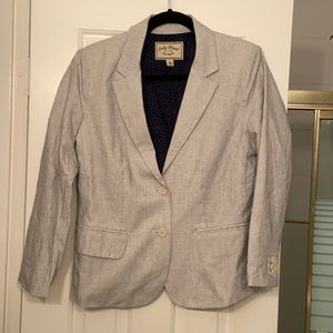 Lucky Brand Linen Blazer
